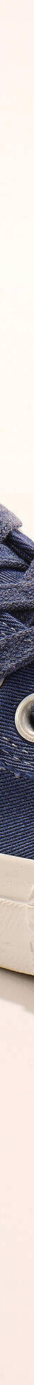 Tennis lacées en toile délavée à surpiqûres (bleu) Tennis lacées en toile délavée à surpiqûres (bleu)